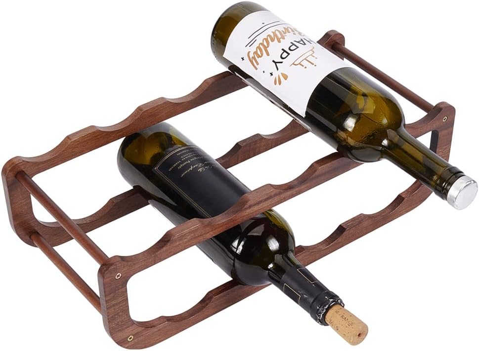 Casier à vin en bois naturel compact et décoratif Vendos85 - Mathon