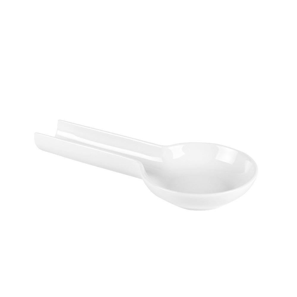 Repose cuillère en porcelaine 24x11 cm Table passion - Mathon