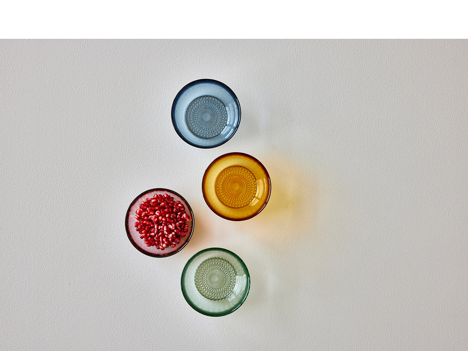 Bol KUSINTHA 12cm verre coloré Ambre Bitz - Mathon - 3