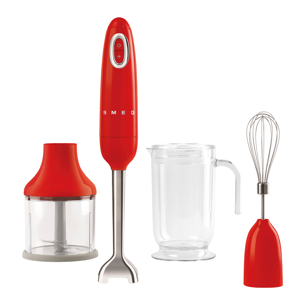 Mixeur avec accessoires rouge Smeg - Mathon - 1