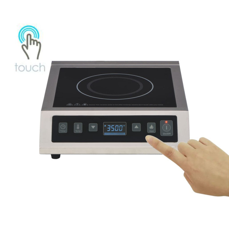 Table De Cuisson à Induction électrique Et écran Tactile 3500 W VIDAXL - Mathon - 5