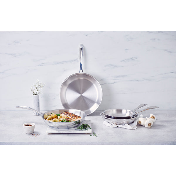 Batterie de cuisine 8 pièces tout inox Chef Beka - Mathon - 4