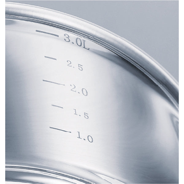 Set 3 casseroles inox Chef 16, 18 et 20 cm Beka - Mathon - 5
