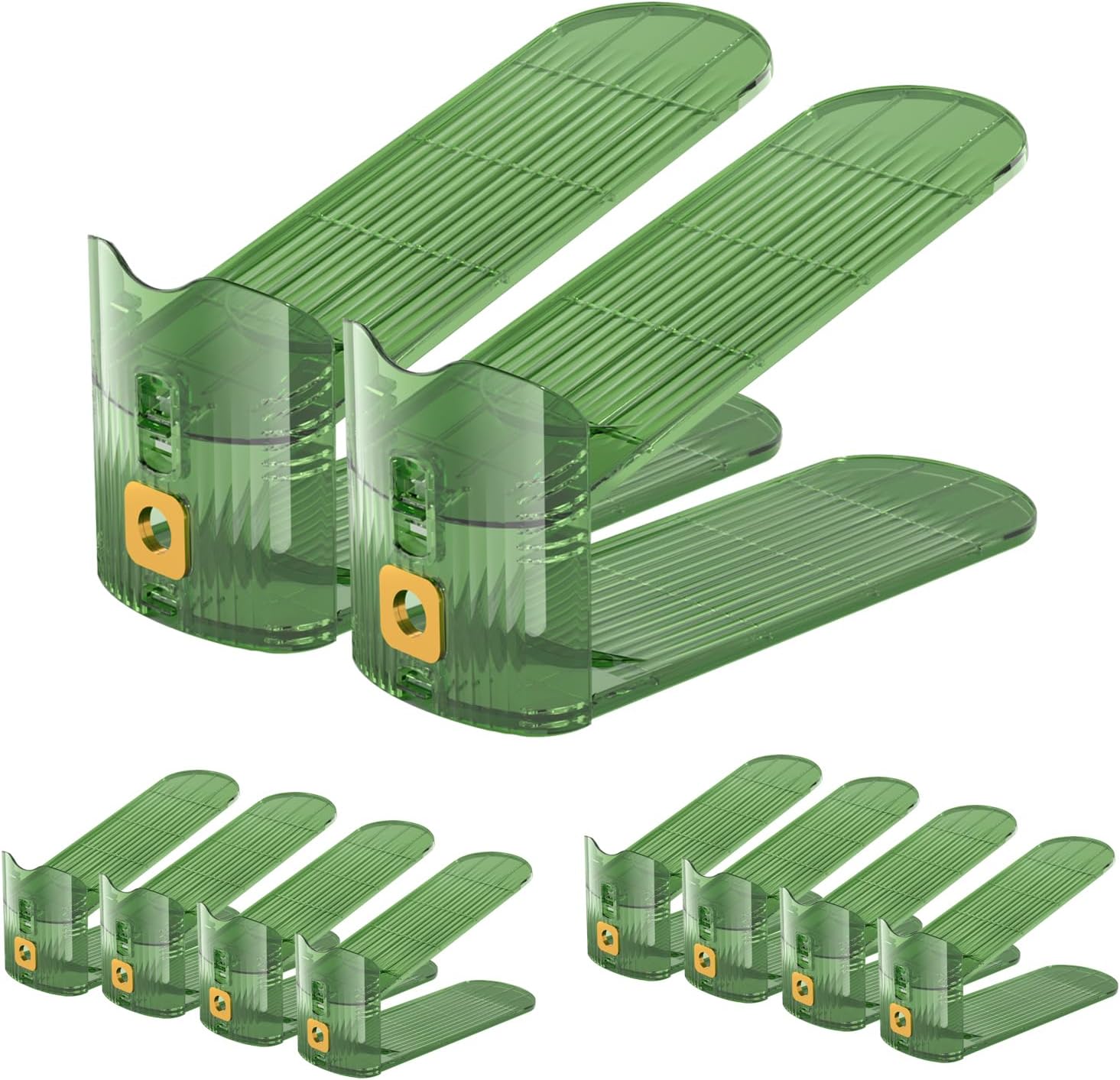 10 Support de Chaussures Ajustable vert Vendos85 - Mathon