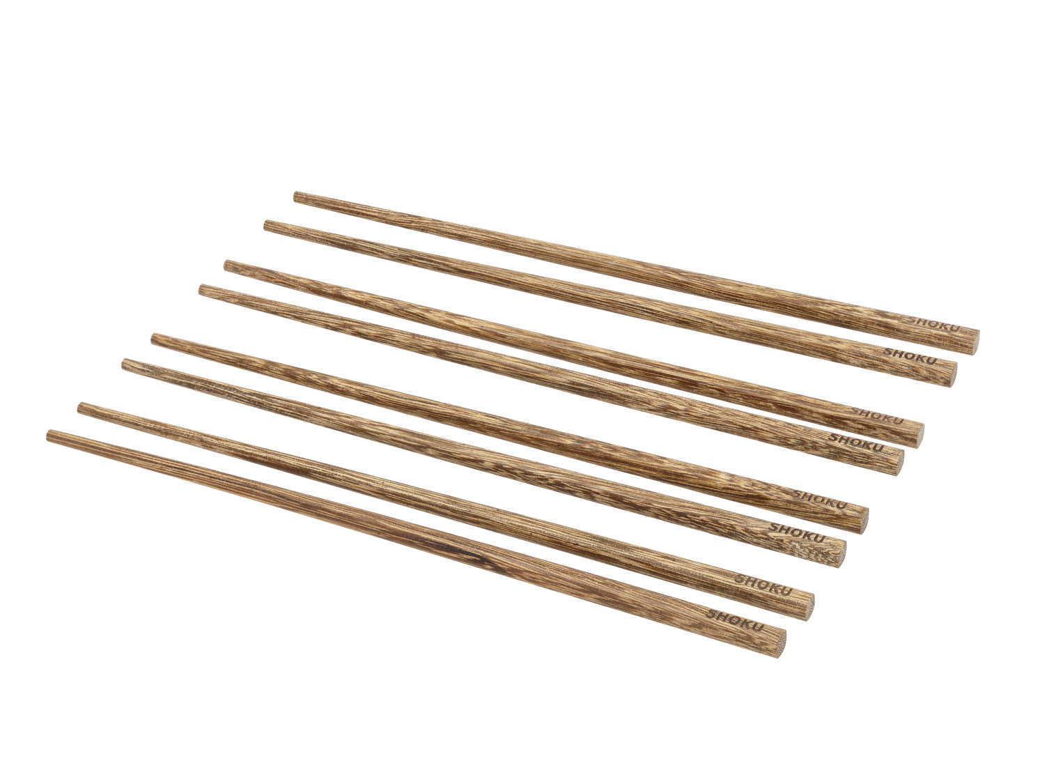 Baguettes chinoises Shoku en Bois de Wenge Bois foncé Villa Collection - Mathon - 1