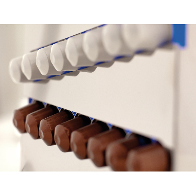 Support compatible avec les capsules Nespresso, 32 dosettes, Acier inoxydable, ZIG ZAG Don Hierro - Mathon - 5