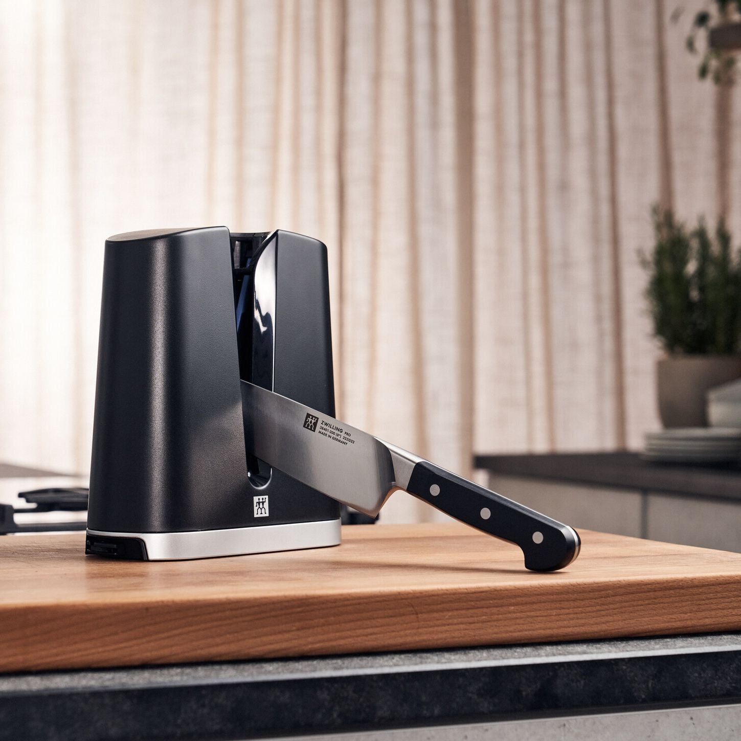 Aiguiseur V-Edge Noir mat, ABS Zwilling - Mathon - 2