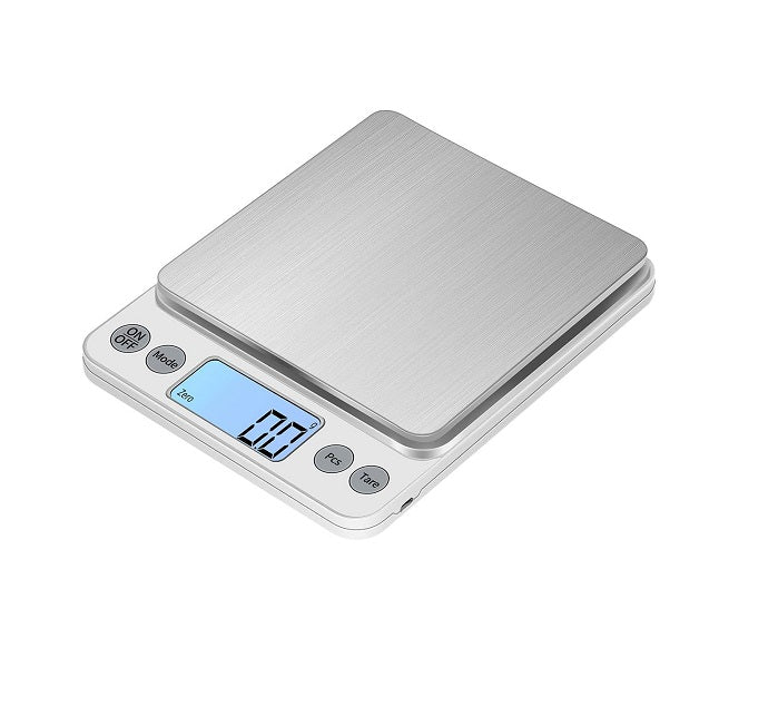 Balance de Cuisine Rechargeable par USB 5kg/0.1g gris Vendos85 - Mathon