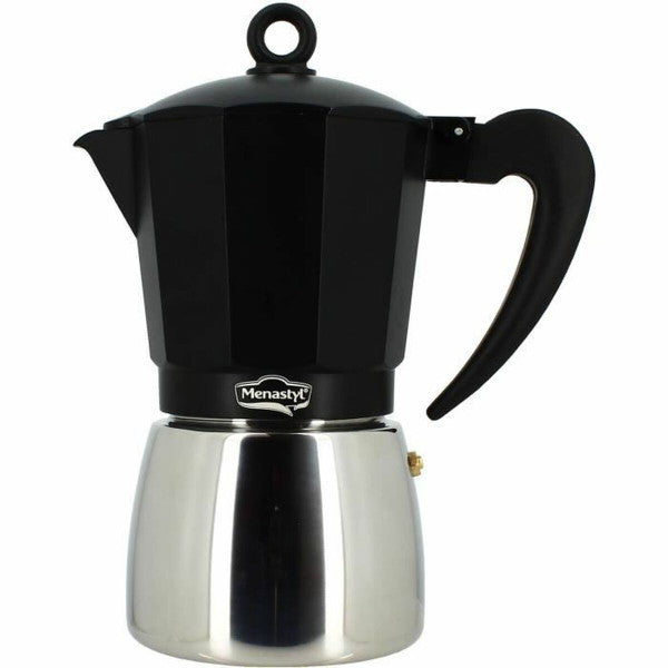 Cafetière Italienne Menastyl Aluminium 9 Tasses 6 Tasses Menastyl - Mathon - 1