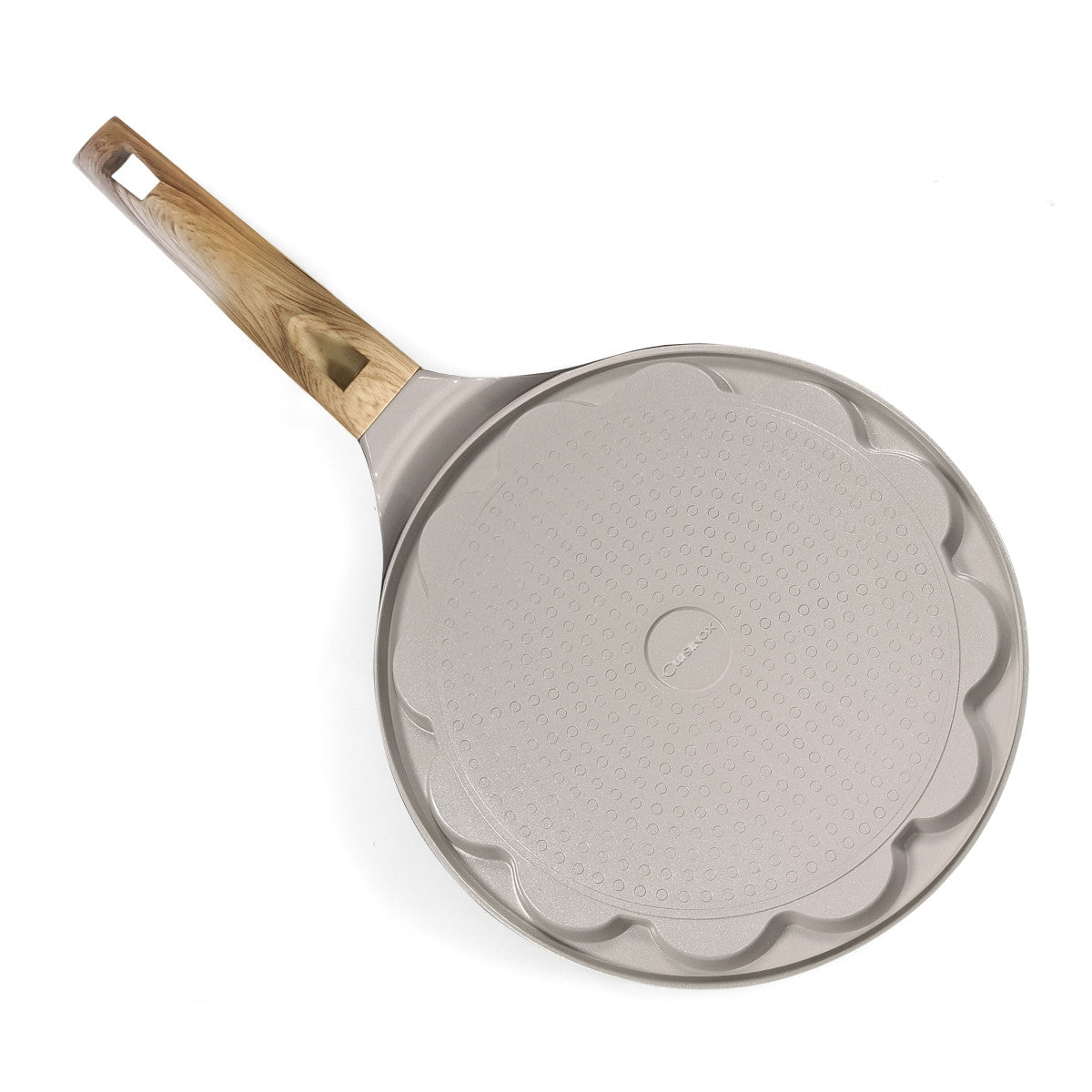 Mythic - Poêle avec 6 cœurs 25.7 cm avec revêtement en céramique blanc Cuisinox - Mathon - 2