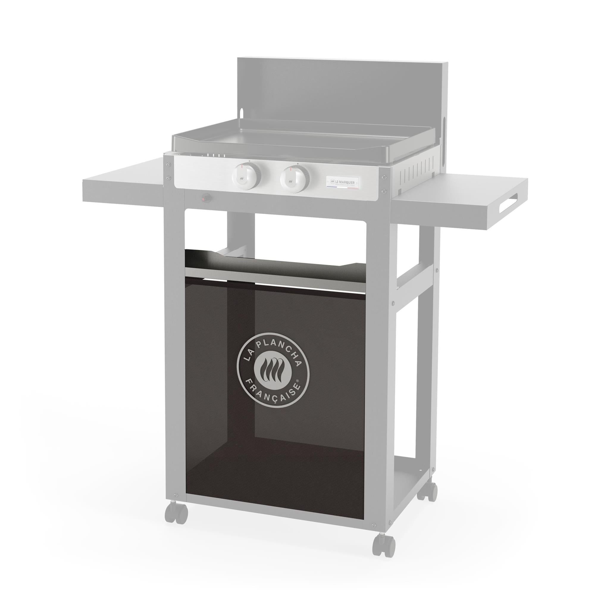 Porte-Épices En Inox Et Rideau La Plancha Francaise Le Marquier - Mathon - 1