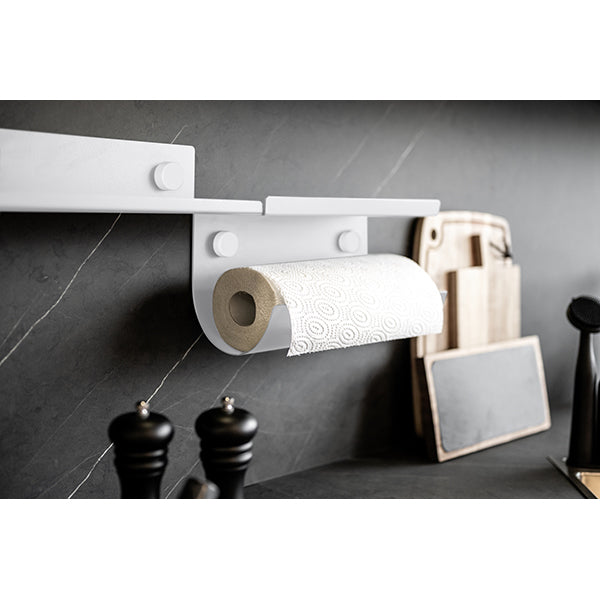 Porte rouleau essuie-tout Jill blanc Wenko by Maximex - Mathon - 2