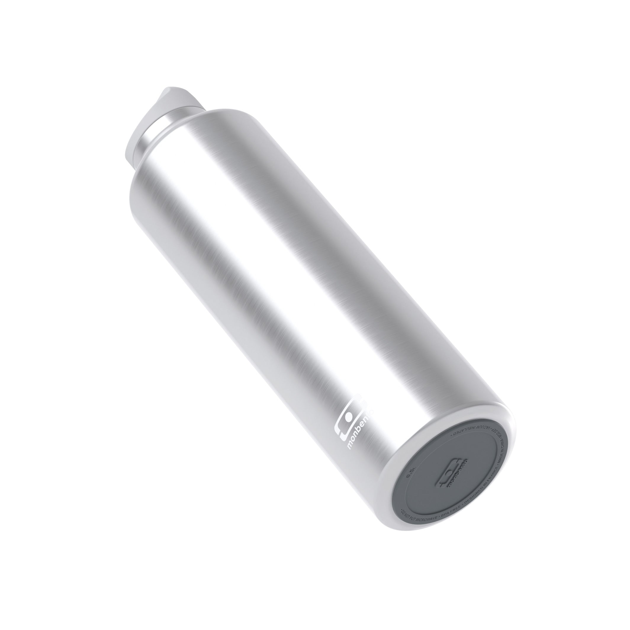 Bouteille isotherme avec infuseur  Steel 500ml Metallic Argent Monbento - Mathon - 4