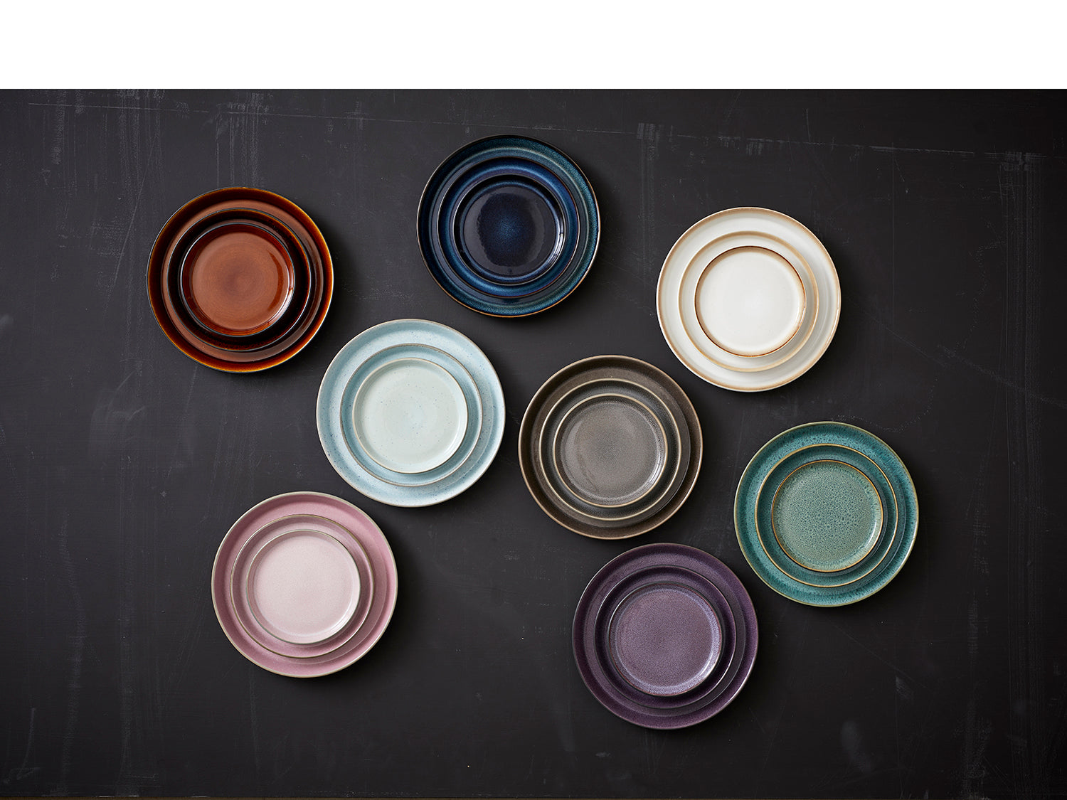 Assiette GASTRO en grès Gris/Gris Bitz - Mathon - 4