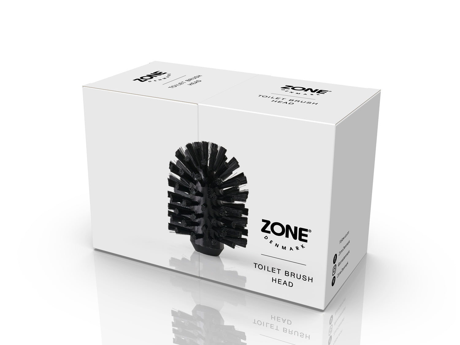 Tête de brosse WC  en polypropylène Noir Zone Denmark - Mathon - 4