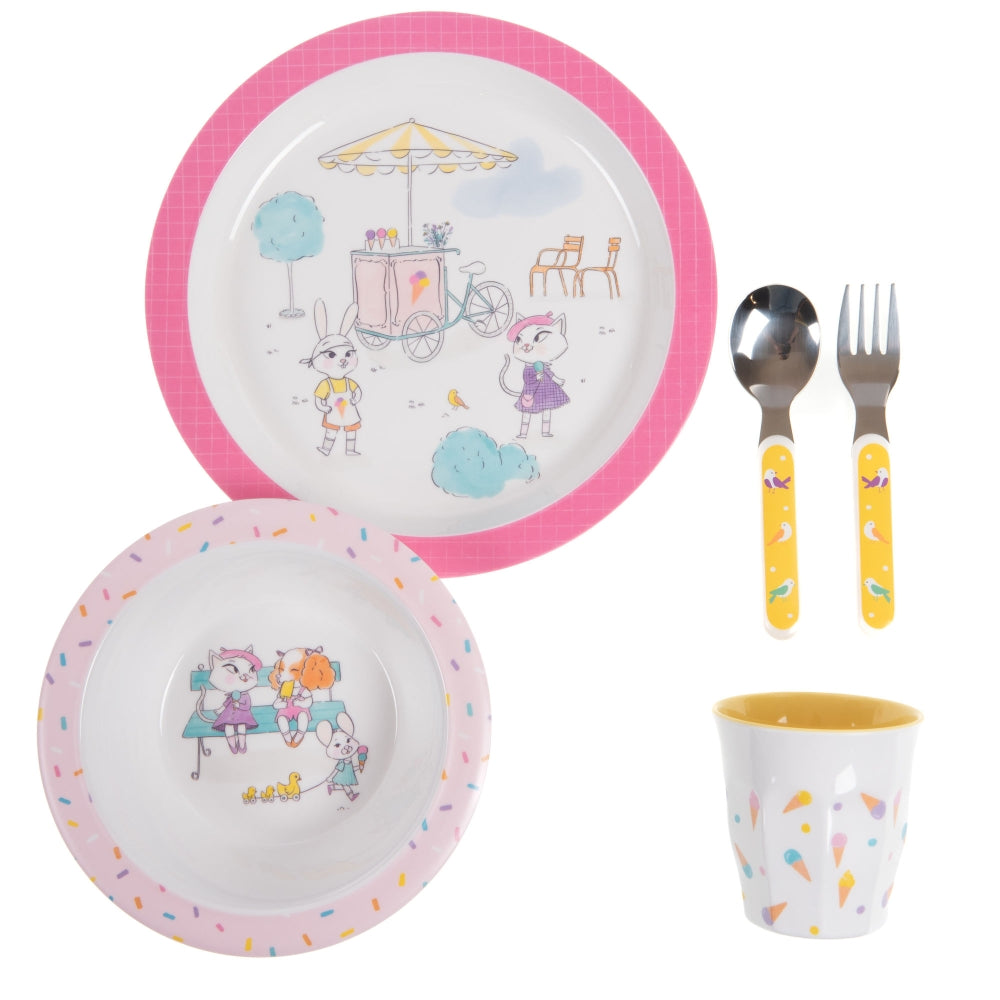 Coffret déjeuner 5 pièces Mia Amadeus - Mathon - 2