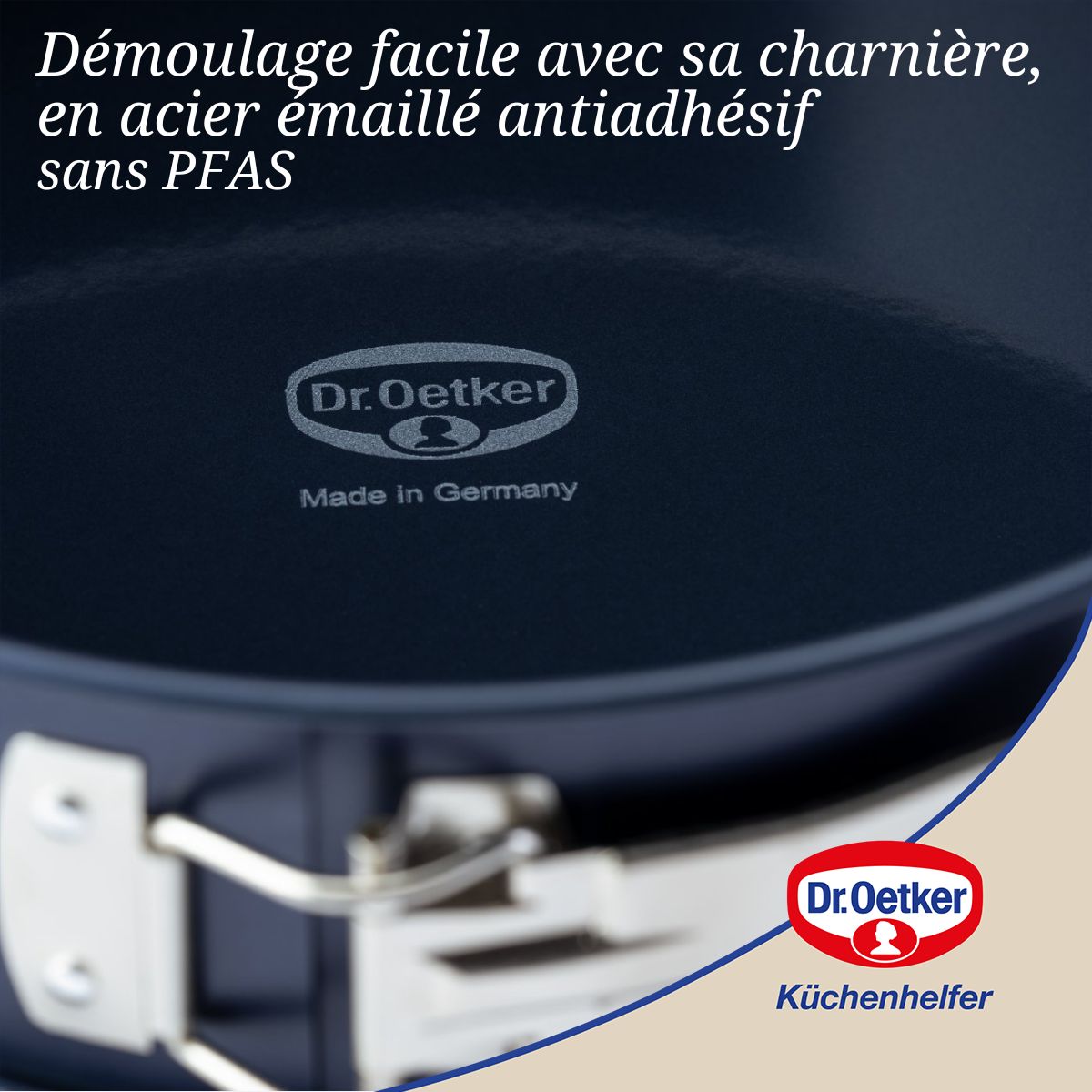 Moule à manqué à charnière 28 cm Dr Oetker Back Liebe Dr. Oetker - Mathon - 5