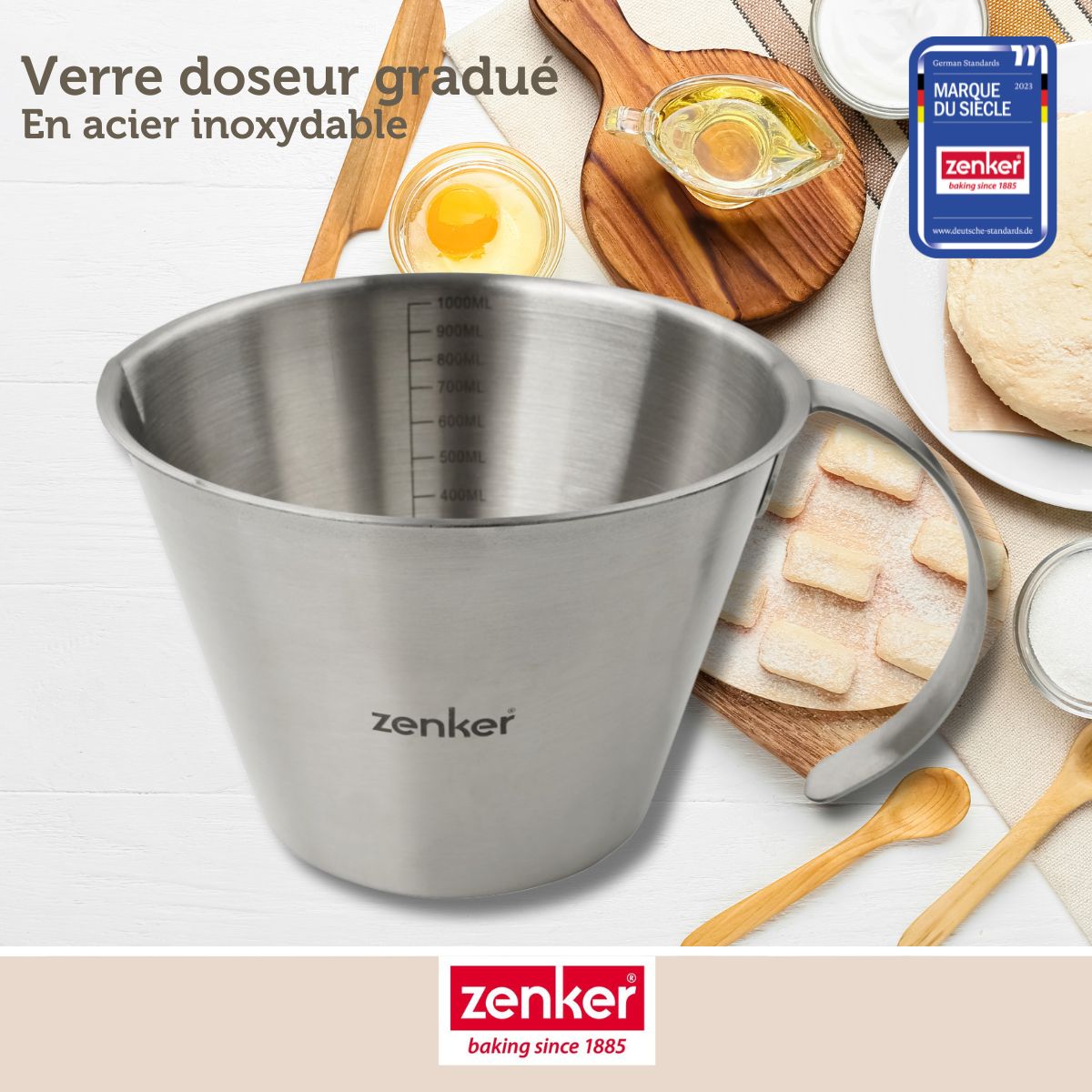 Verre doseur 1 litre Zenker Smart Pastry Zenker - Mathon - 2