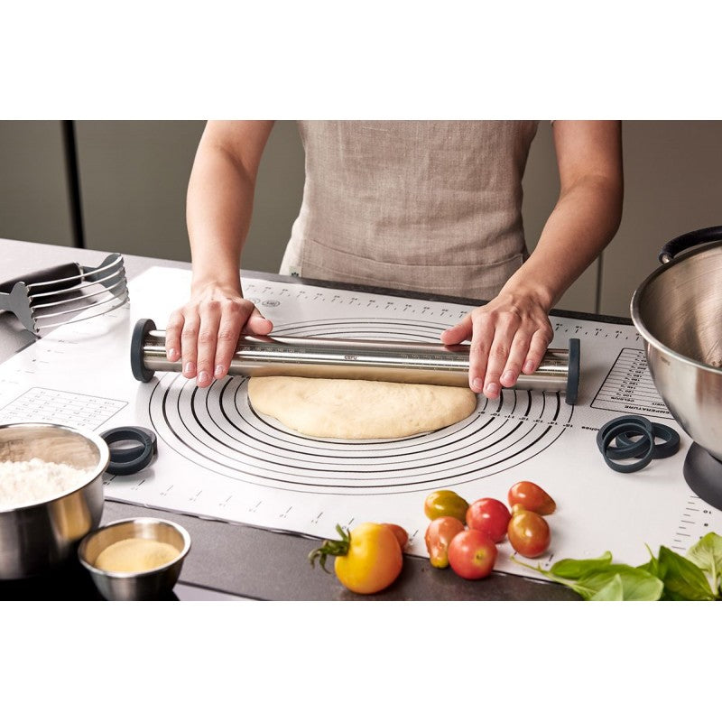 Rouleau à pâtisserie Rego 39,7 cm en acier inoxydable Gefu - Mathon - 4