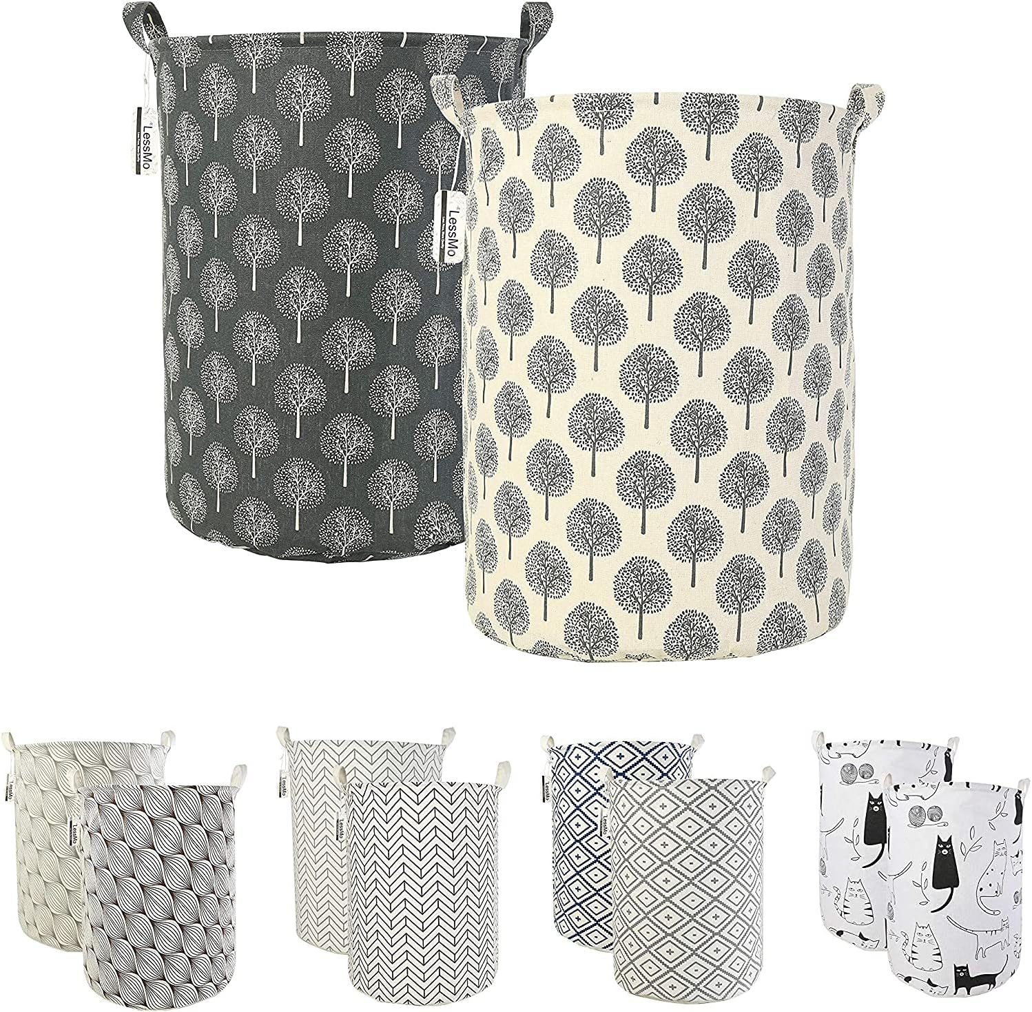 Lot de 2 Paniers à Linge Imperméables 63L & 43L Vendos85 - Mathon