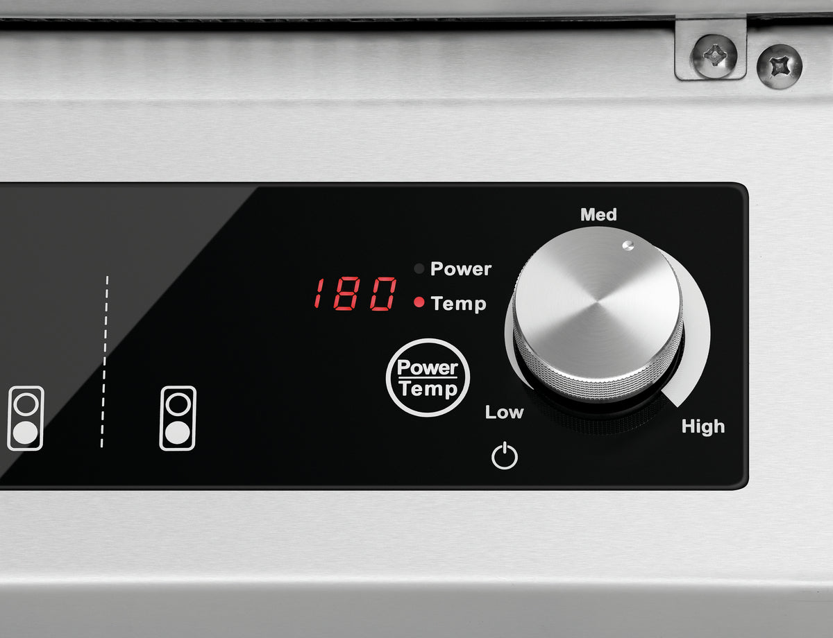 Four à induction à 2 zones GU - plaque de cuisson vitrocéramique - Bartscher - Mathon - 4