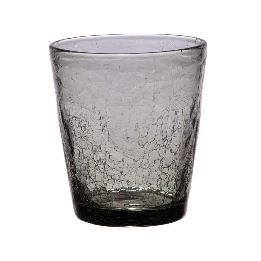 Gobelet Lussan craquelé 27 cl gris (lot de 6) Table passion - Mathon