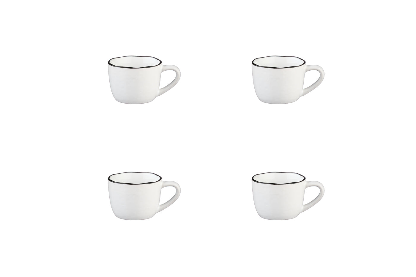 Tasse PURE 12cl - 4 pièces - Blanc Neige Björn - Mathon - 1