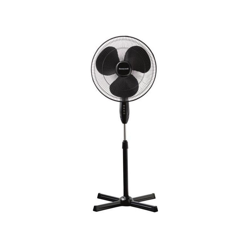 Ventilateur Sur Pied "comfort Control" : 3 Vitesses - Puissant Et Silen Honeywell - Hsf1630e Honeywell - Mathon