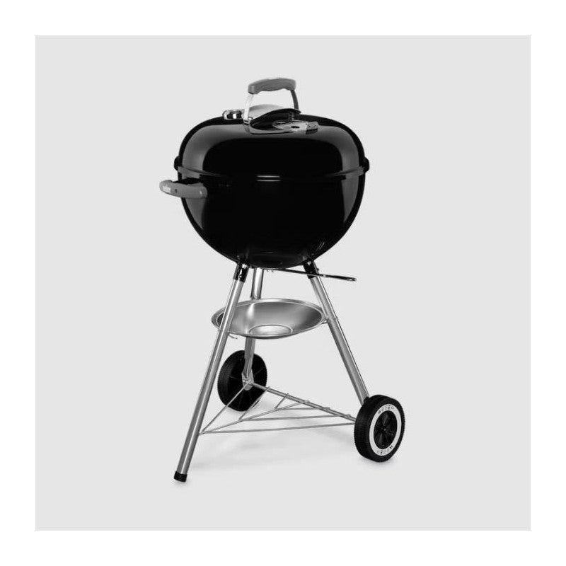Barbecue A Charbon - Weber - Classic Kettle - Acier émaillé - Diametre 47 Cm - Thermometre Intégré Weber - Mathon - 2