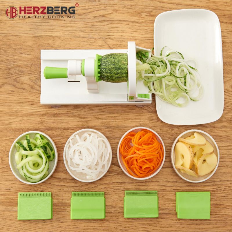 Coupe légumes spirales Herzberg HG8030 Herzberg - Mathon - 6