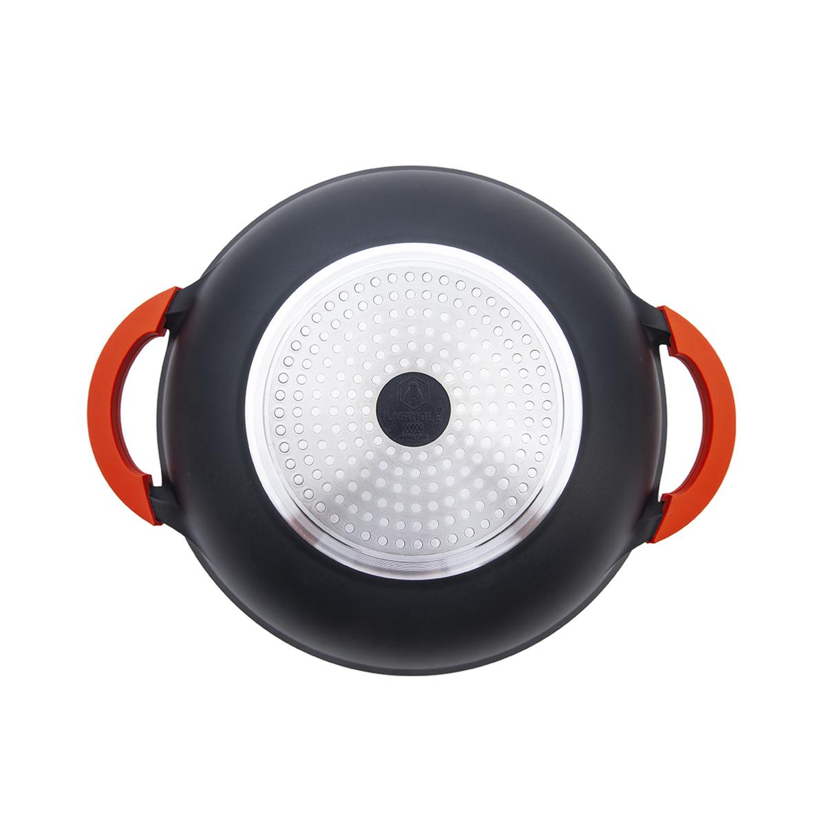 Wok noir 32cm - "Alizée" Laguiole Cuisson - Mathon - 4