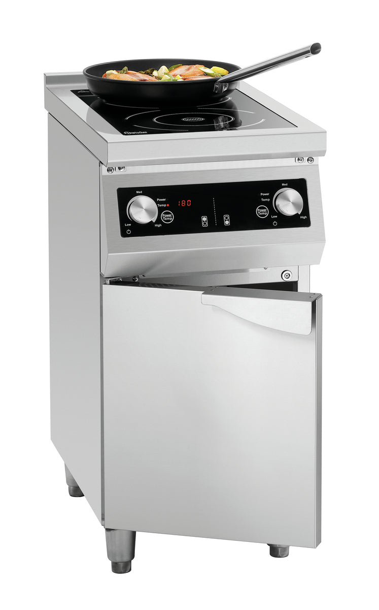 Four à induction à 2 zones GU - plaque de cuisson vitrocéramique - Bartscher - Mathon - 1