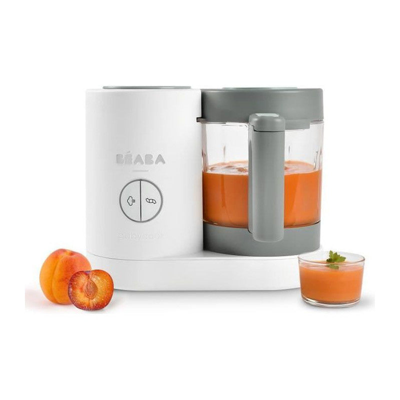 Beaba, Babycook Neo, Robot Bebe 4 En 1, Cuiseur, Mixeur, Made In France - Blanc Beaba - Mathon - 1