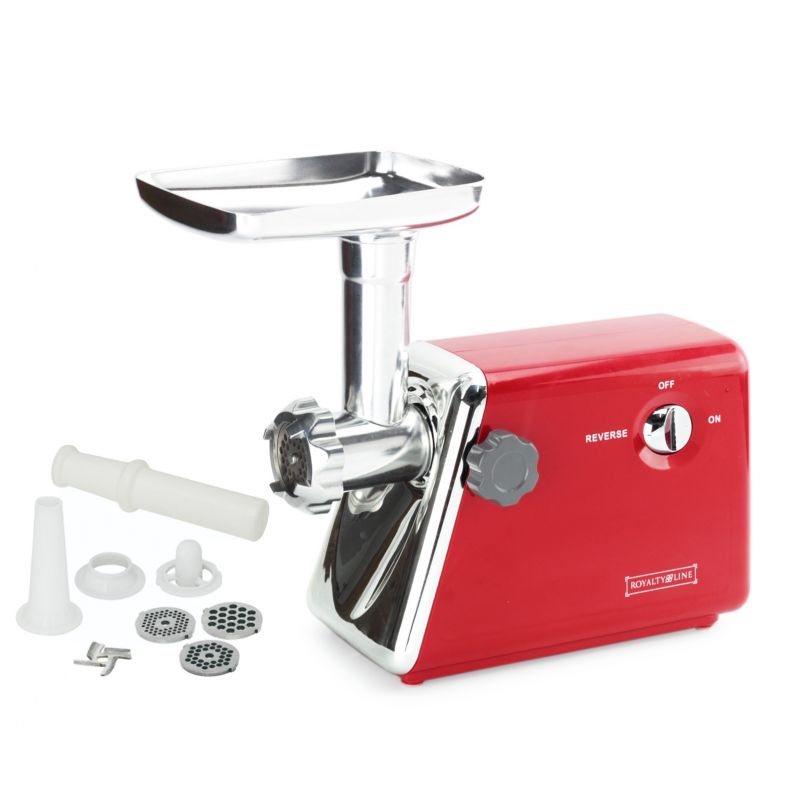 Hachoir à Viande 600W rouge Royalty Line RLMG5-RED Royalty Line - Mathon - 2
