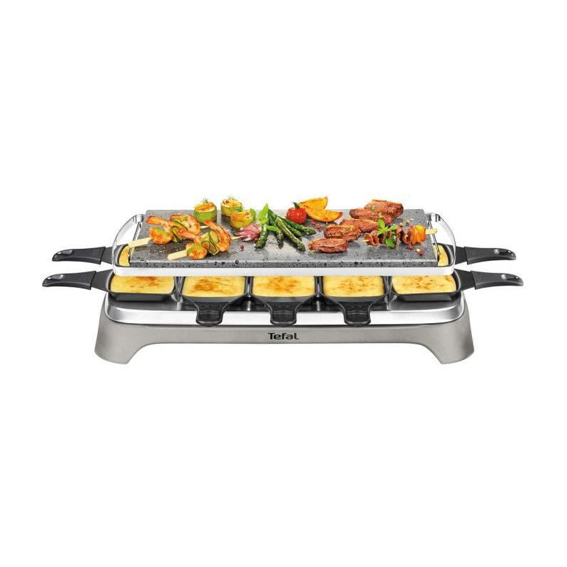 - Raclette Inox Et Design Pr457b12 Tefal - Mathon - 2