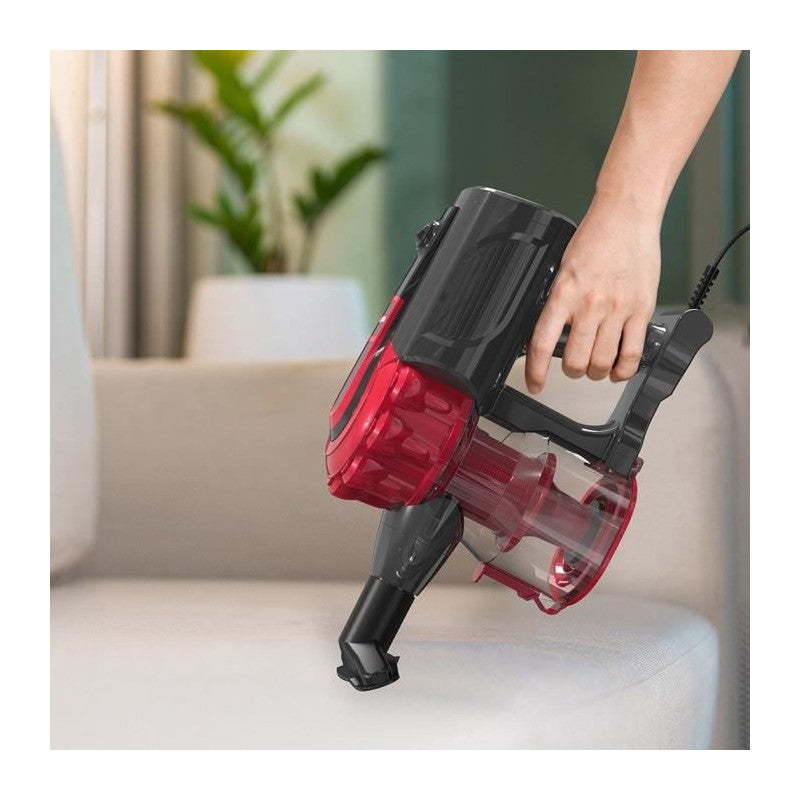 Aspirateur Balai Avec Fil - Livoo - Doh142 - 600 W - 12 Kpa - 82 Db - Cyclonique - 0,55 L - Rouge Livoo - Mathon - 5