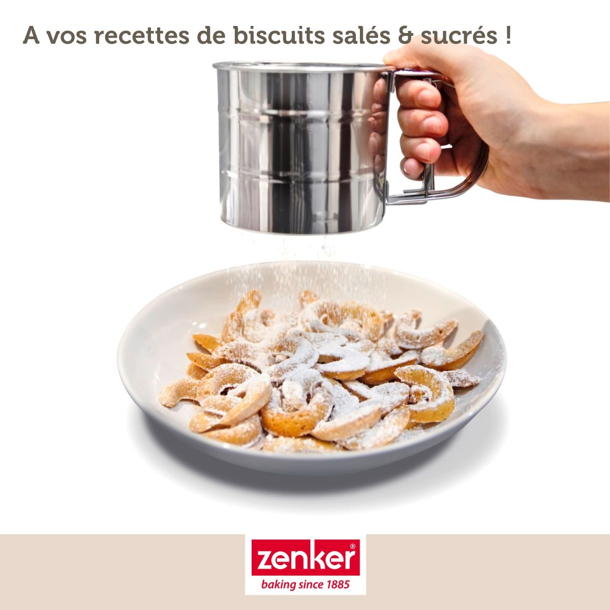 Moule pour vanille kipferl croissant vanille 42 x 32 cm Zenker Special Creative Zenker - Mathon - 5