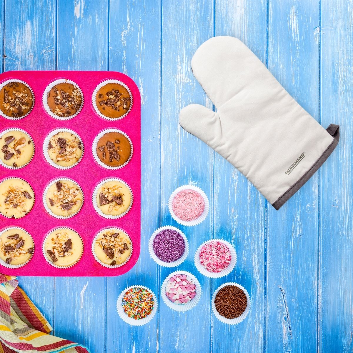 Gant de cuisine en coton 28 cm Fackelmann - Mathon - 2