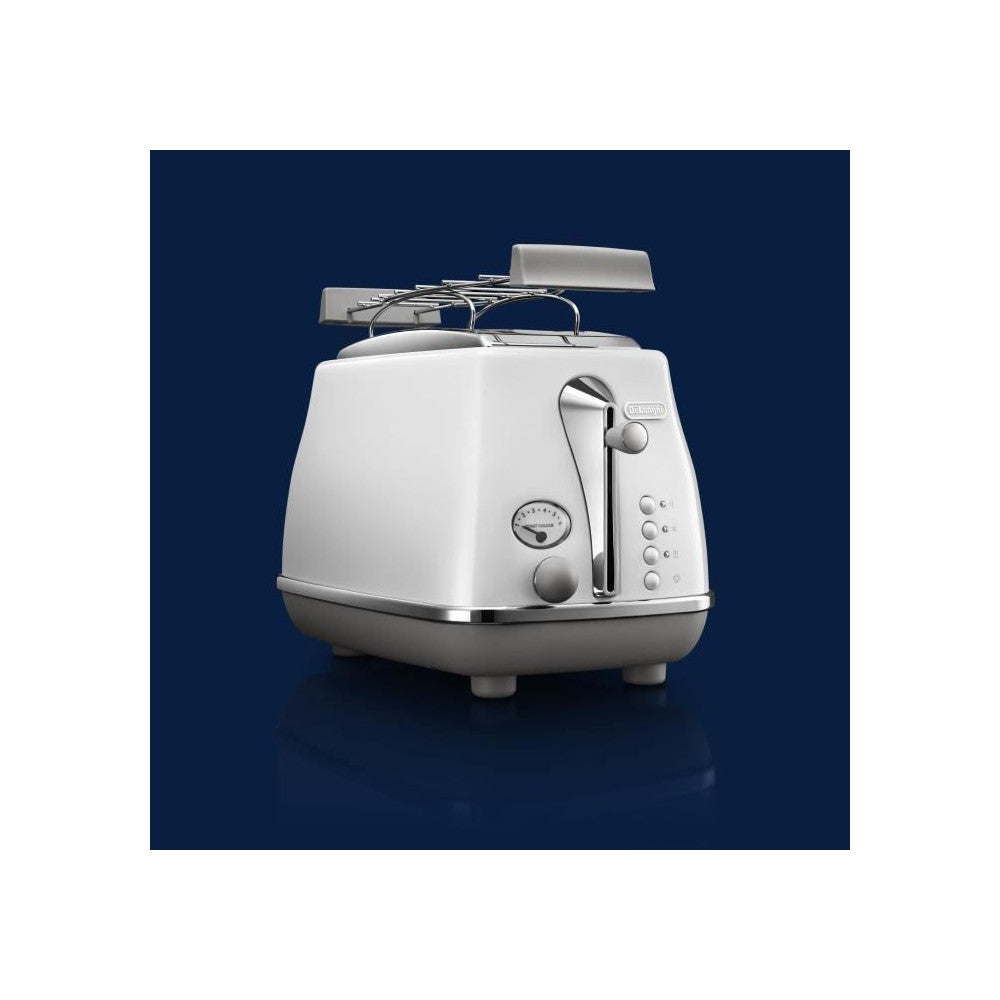 Grille-pain -   - Ctoc2103.w - 900 W - 2 Fentes - Blanc Delonghi - Mathon - 4