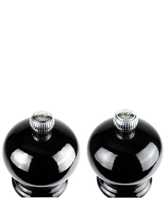 Paris Duo de moulins à poivre et à sel manuels en bois, laqué noir, 18 cm Peugeot - Mathon - 4