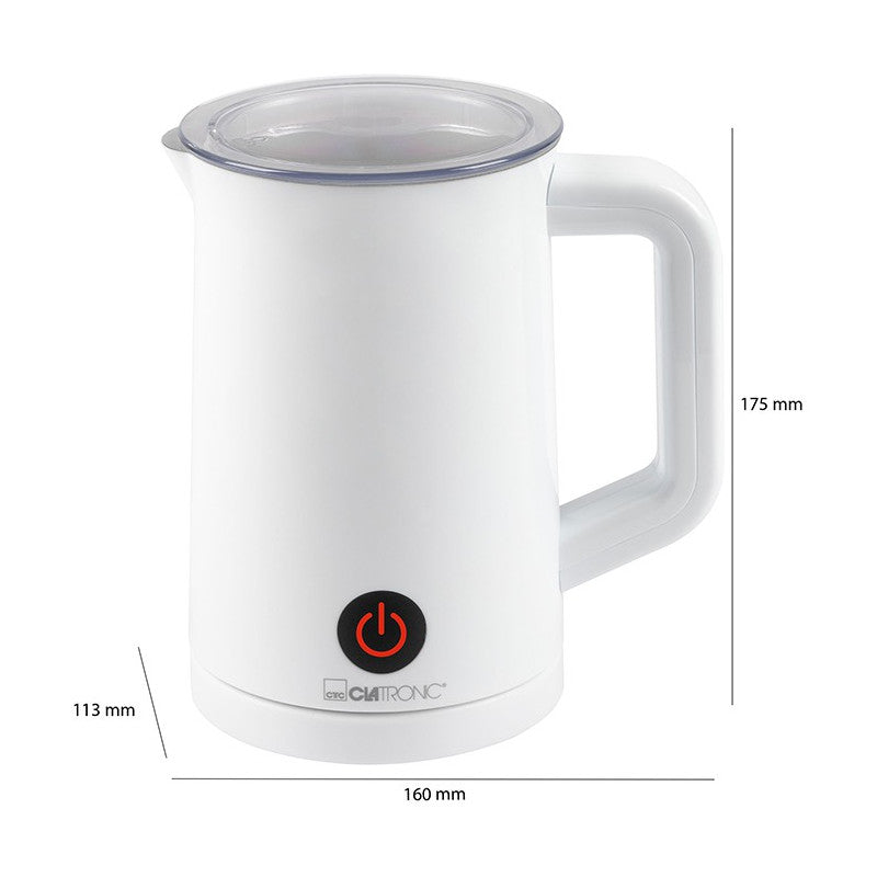 Mousseur à lait Clatronic MS 3693 Blanc Clatronic - Mathon - 3
