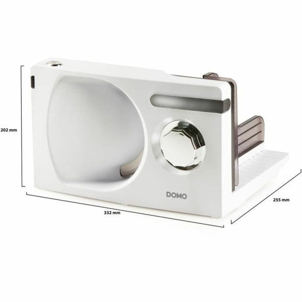 Trancheuse De Viande Domo Do523s 120 W Blanc Domo - Mathon - 3