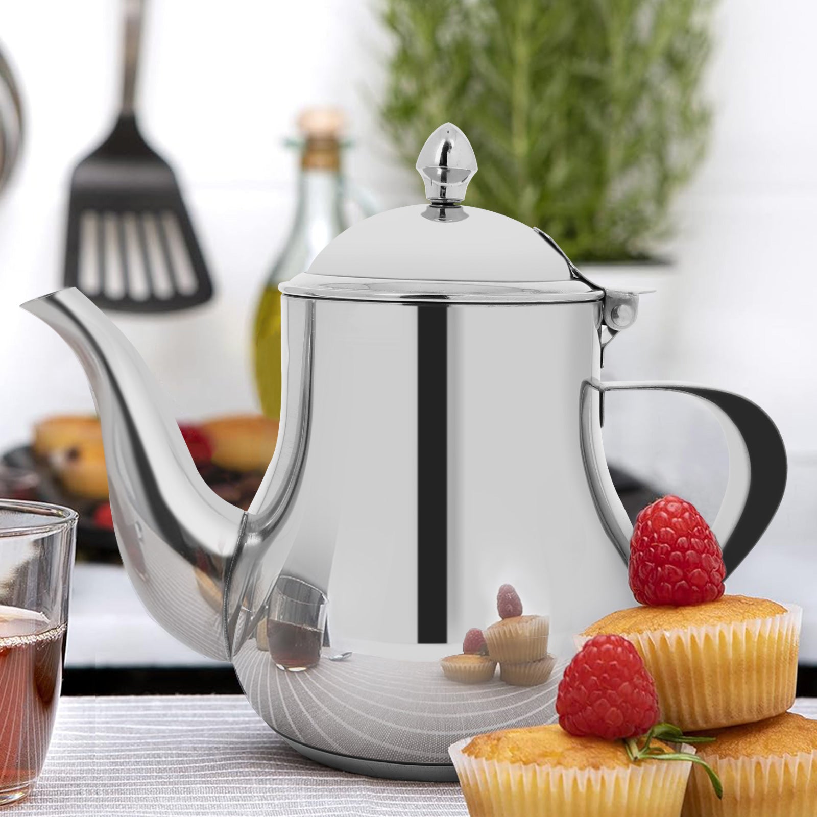 Théière Inox Capacité 1,2L Signature - Mathon - 2