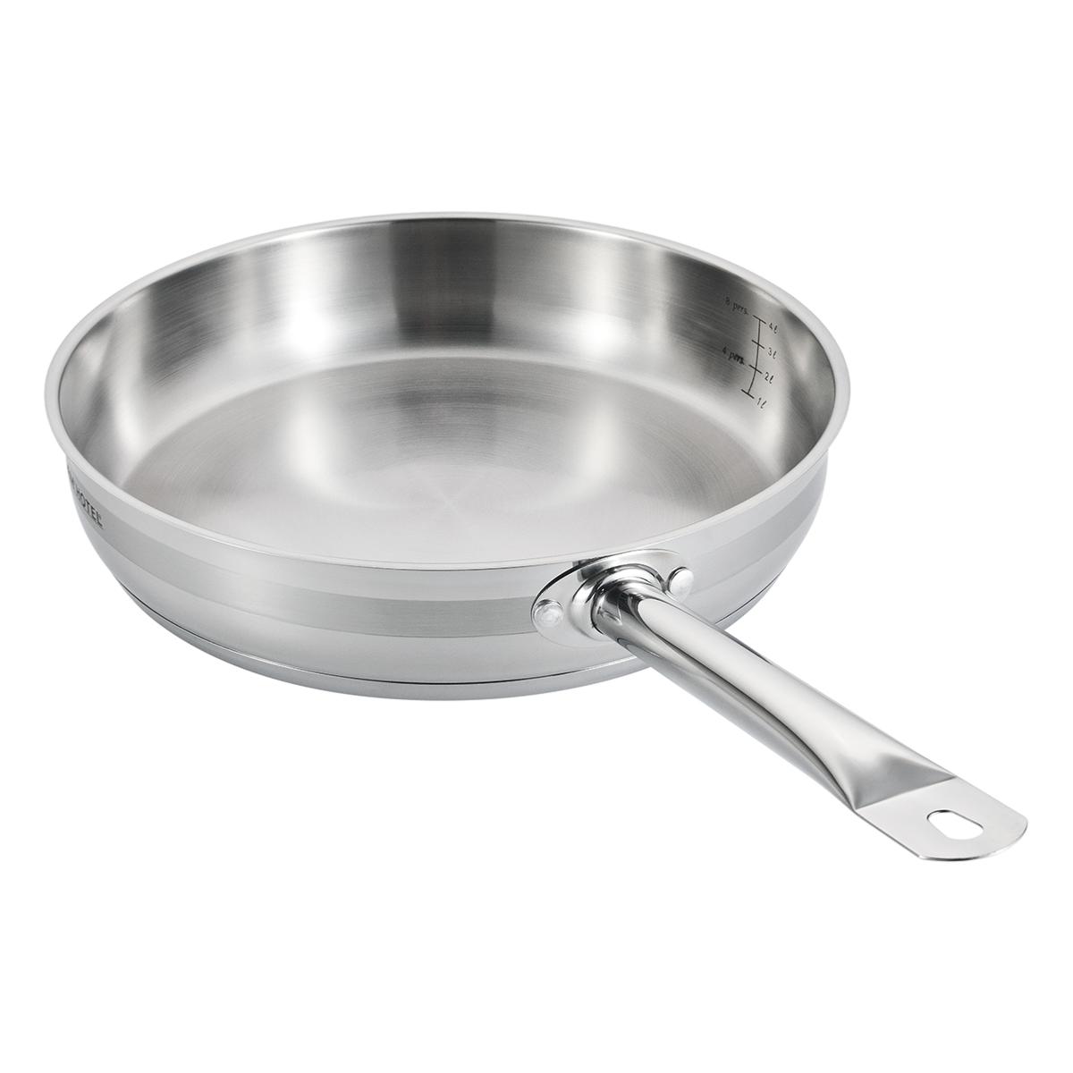 Poêle inox 32x6,5cm induction Gam Hotel - Mathon - 2