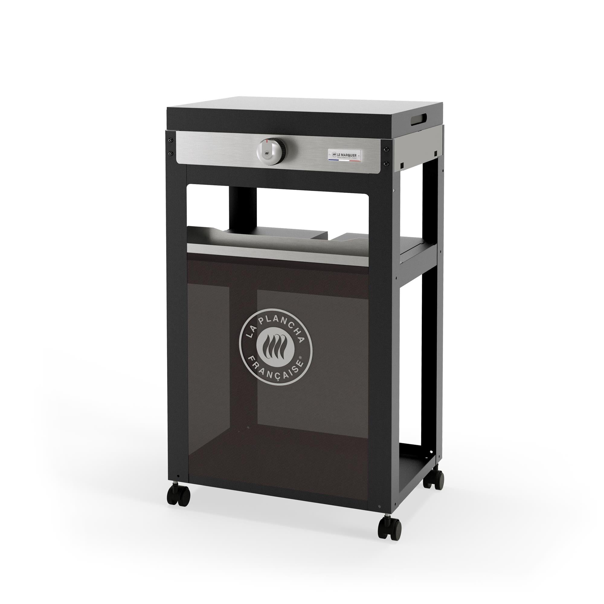 La Plancha Francaise Electrique 150 Duo Edition (Couvercle, Chariot, Porte Épices Et Rideau Inclus) Le Marquier - Mathon - 2