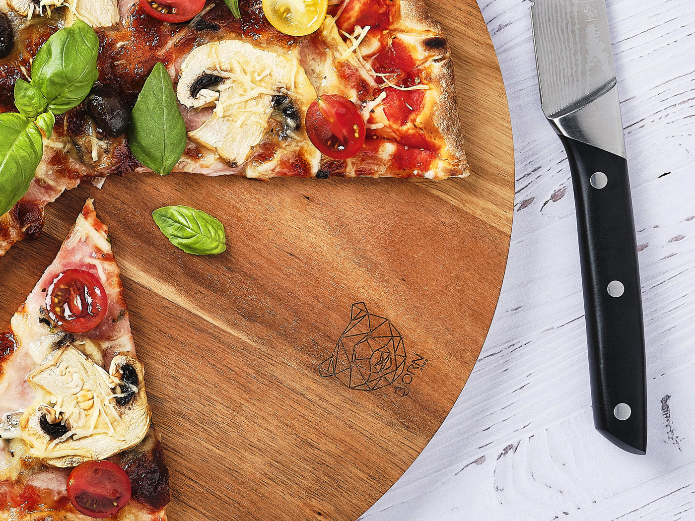 Lot de 1 planches en inox marron D Björn - Mathon - 4