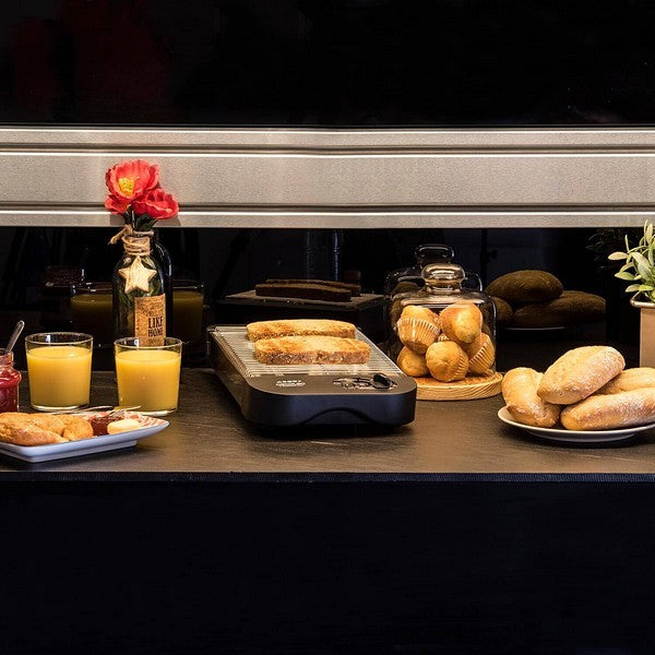 Grille-pain Cecotec Turbo Easytoast Basic 600w Noir Acier Inoxydable Cecotec - Mathon - 2