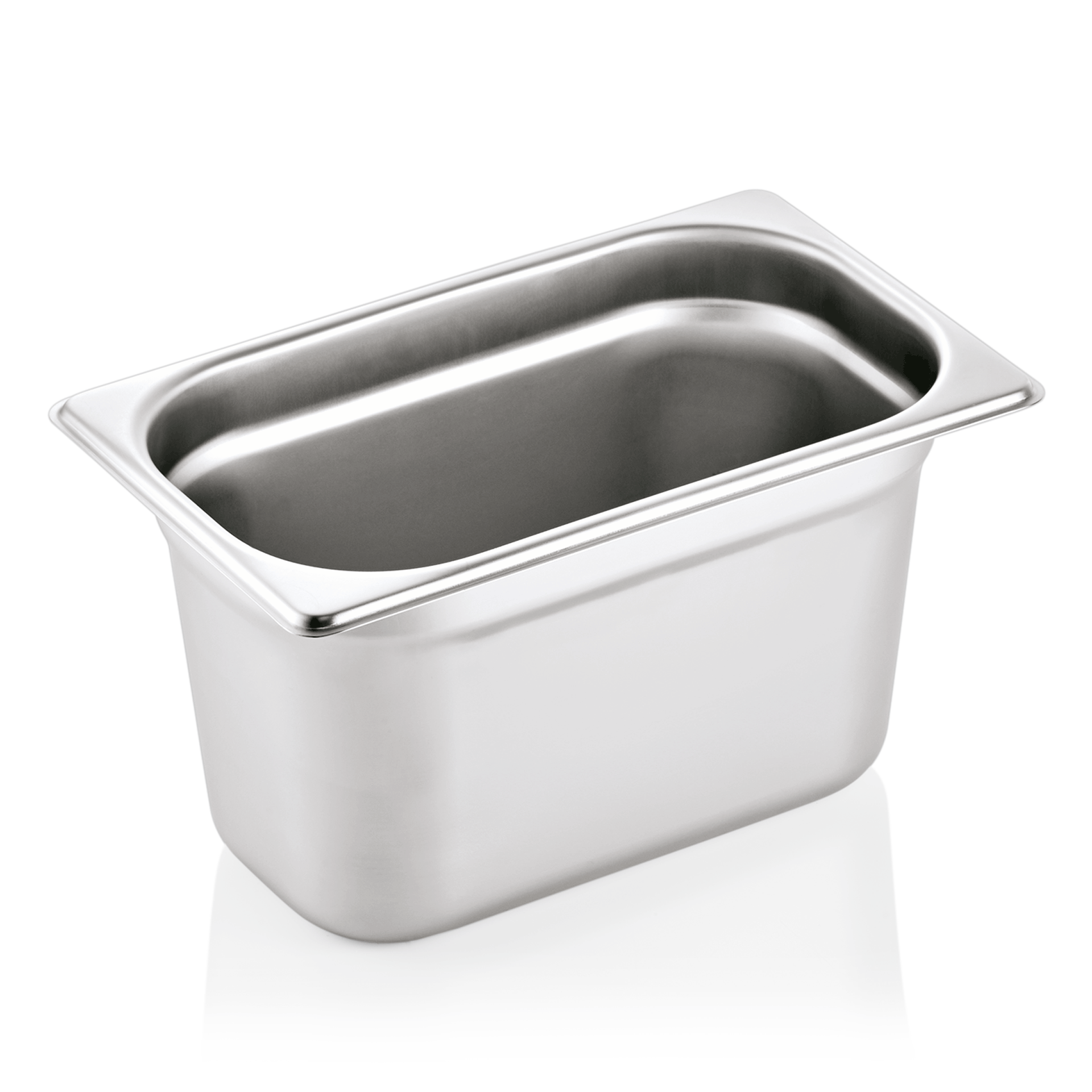 Bac GN 1/4 en Acier Chrome 4 L H 150 mm - WAS Germany - Mathon