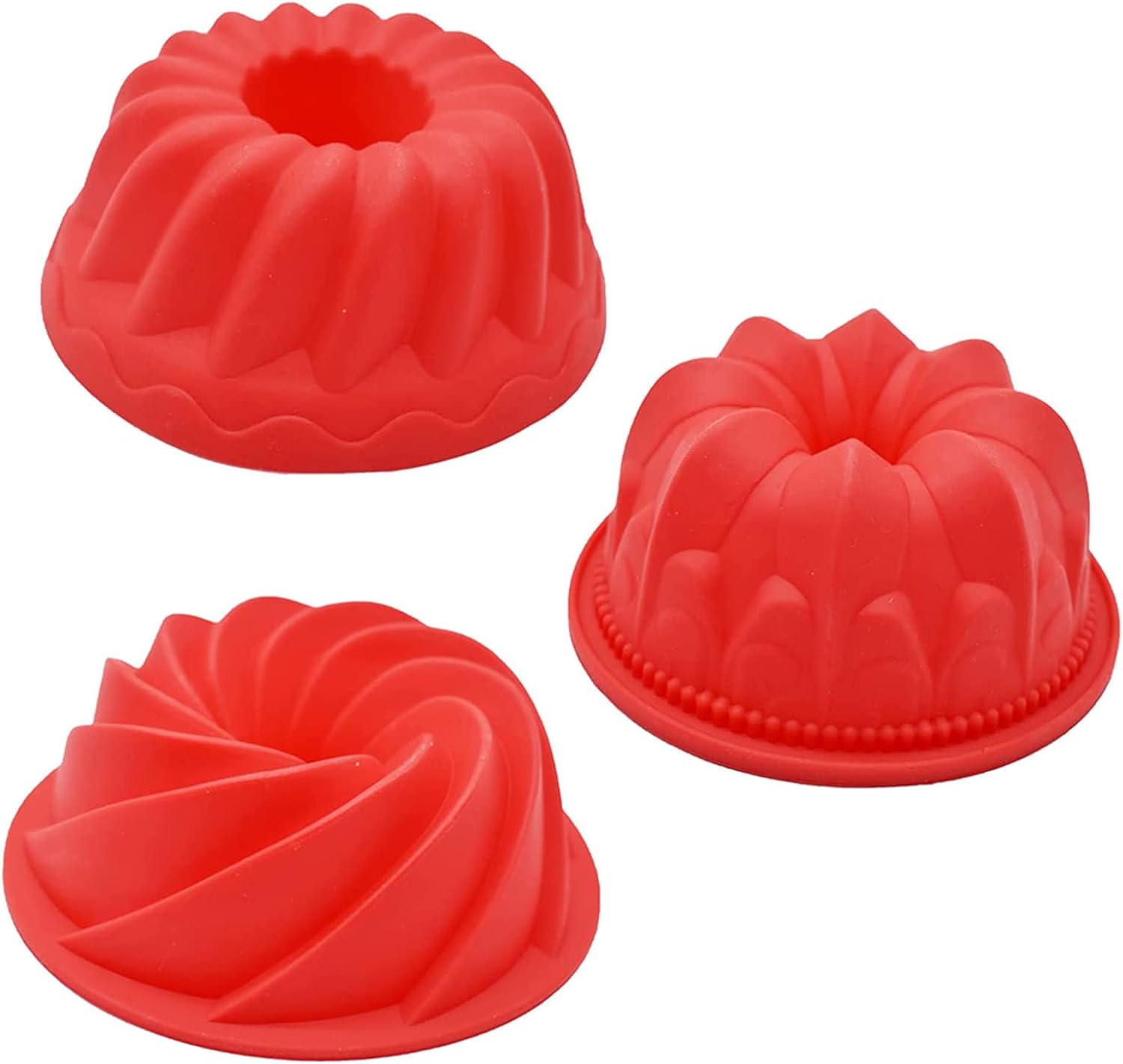 3 Moule à Brioche en Silicone Vendos85 - Mathon