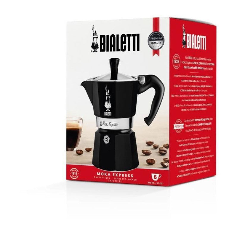 Cafetiere Italienne -   - Rainbow - 6 Tasses - 0,30 L - Vert Bialetti - Mathon - 3